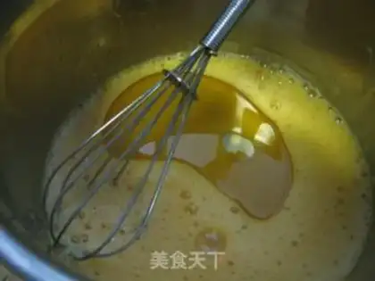 Make Pumpkin cake step 4