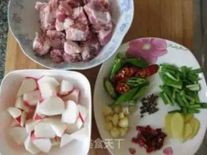 Make Carrot rib step 0