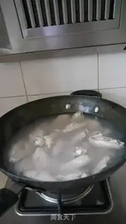 Make No oiled chicken wings step 2