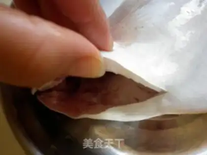 Make Vacuated whitefish step 1