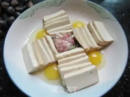 Make Cross the bridge tofu step 2