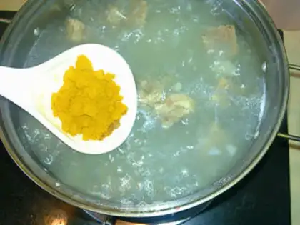 Make Curry beef soup step 3