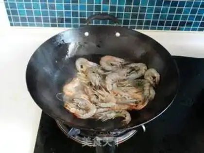 Make Red shrimp step 2
