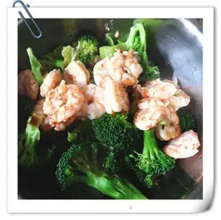 Make Shrimp broccoli step 3