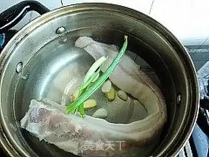 Make Garlic white meat step 0