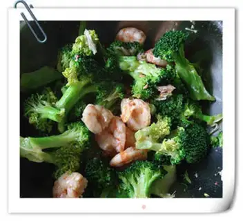 Make Shrimp broccoli step 4