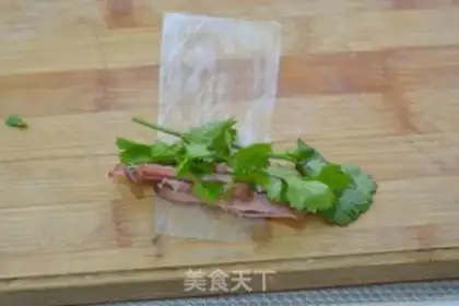 Make radish beef rolls step 4
