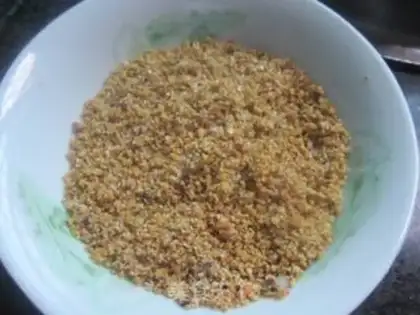 Make Puffed bean bread step 3