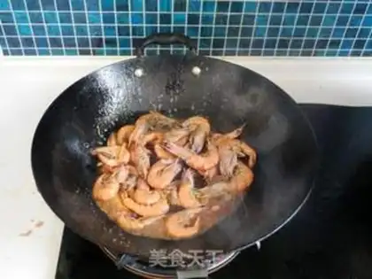 Make Red shrimp step 5