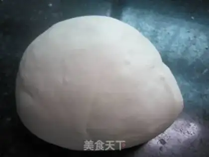 Make Puffed bean bread step 4