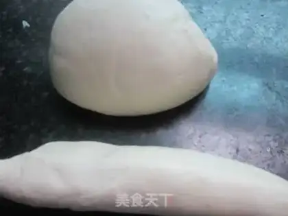 Make Puffed bean bread step 5
