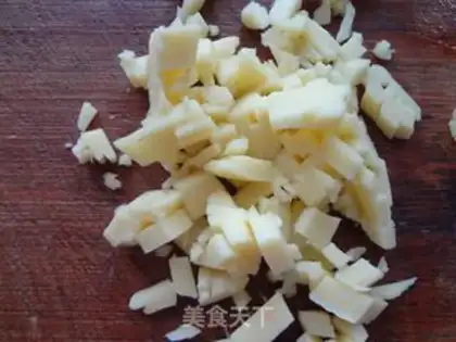 Make The rice meat round step 4