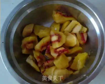 Make Peach juice step 0
