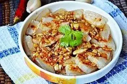 Make Garlic white meat step 5