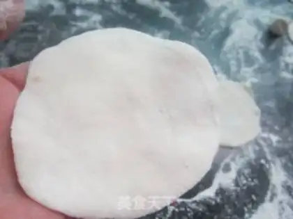 Make Puffed bean bread step 7