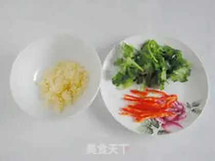 Make Garlic hand tore cheese step 2