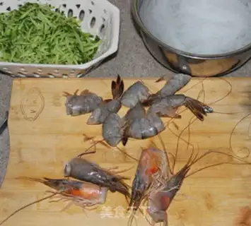 Make Rop and shrimp step 0