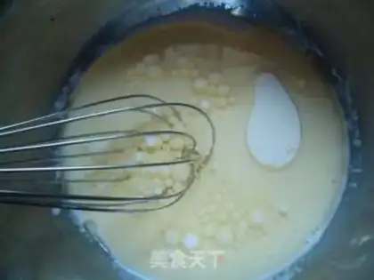 Make Cranberry angel cake step 1