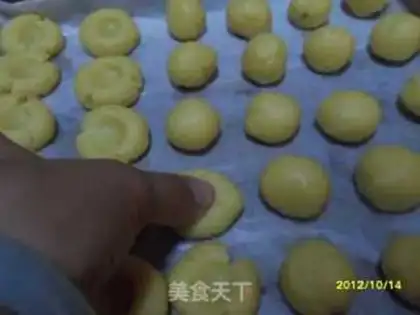 Make Blueberry cookies step 6
