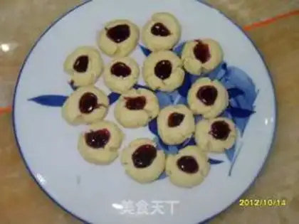 Make Blueberry cookies step 9