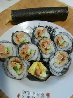 Make Sushi shrimp step 18
