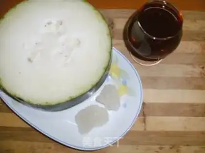 Make Red melon ball step 0