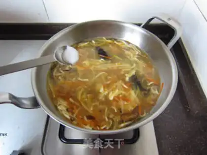 Make Spicy seafood soup step 10