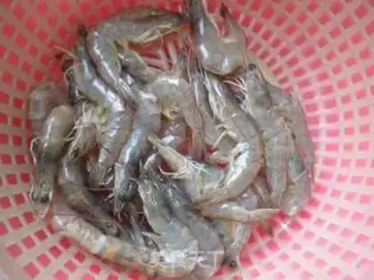 Make Shrimp from the pool step 0