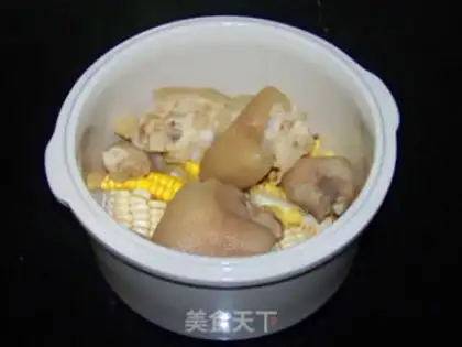 Make Corn soy hoove soup step 5