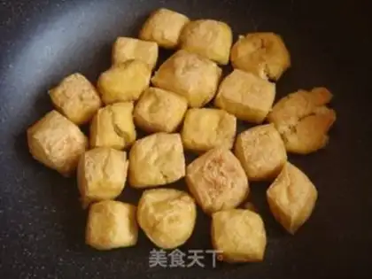 Make Pickle oil tofu step 3