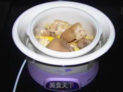 Make Corn soy hoove soup step 6