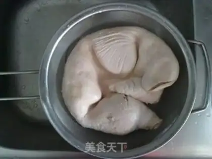 Make Pepper pig belly chicken step 0