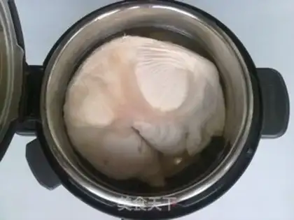 Make Pepper pig belly chicken step 4