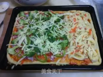 Make Bacon bananas, double pizza step 13