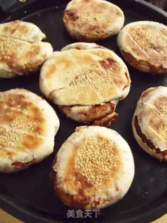 Make Sesame sauce pancakes step 7