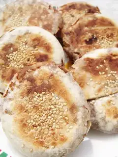Make Sesame sauce pancakes step 8
