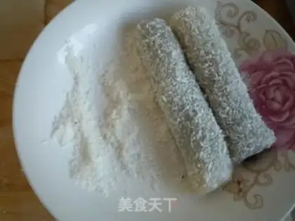 Make Coconut rolls step 8