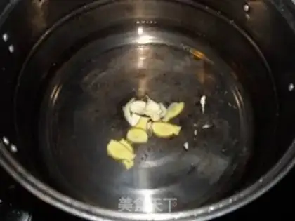 Make Garlic broccoli orchids step 2