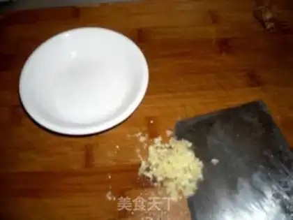 Make Garlic broccoli orchids step 3