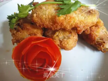 Make Fried chicken wings step 9