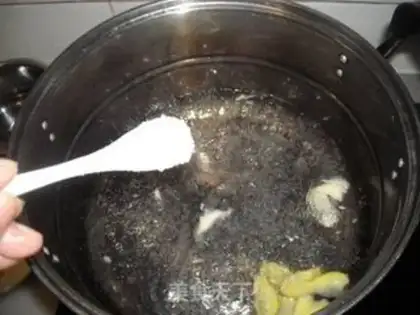 Make Garlic broccoli orchids step 5