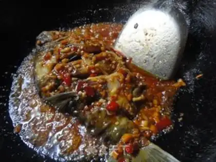 Make Red-burned mackerel step 6