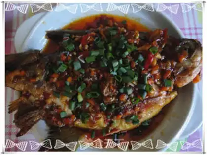 Make Red-burned mackerel step 8