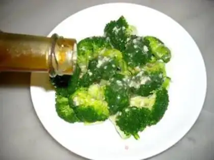 Make Garlic broccoli orchids step 10