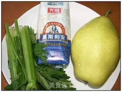 Make Celery soyapple shake step 0