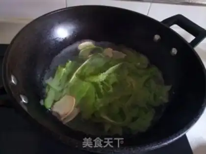 Make A cold melon with a pickle step 4