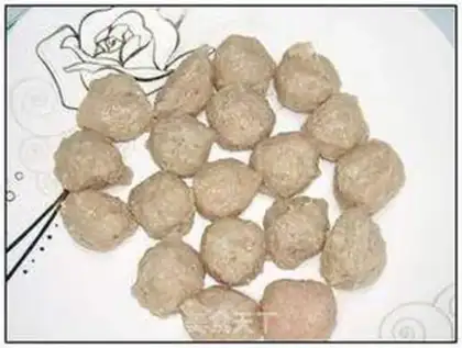 Make Cheap fishballs step 1