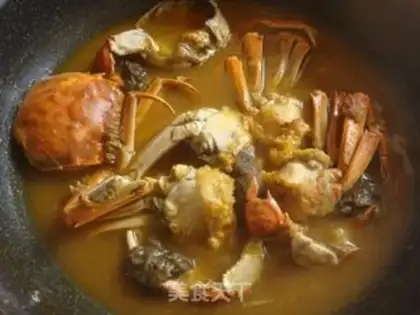 Make Curry Krabs step 8