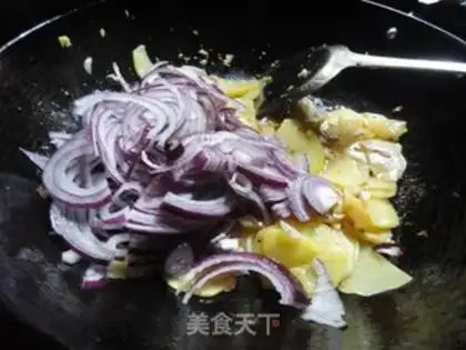Make Onion chips step 4
