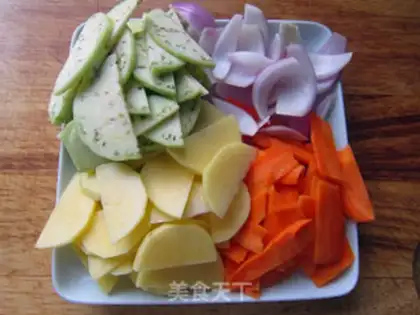 Make Korean sauce and vegetables step 0